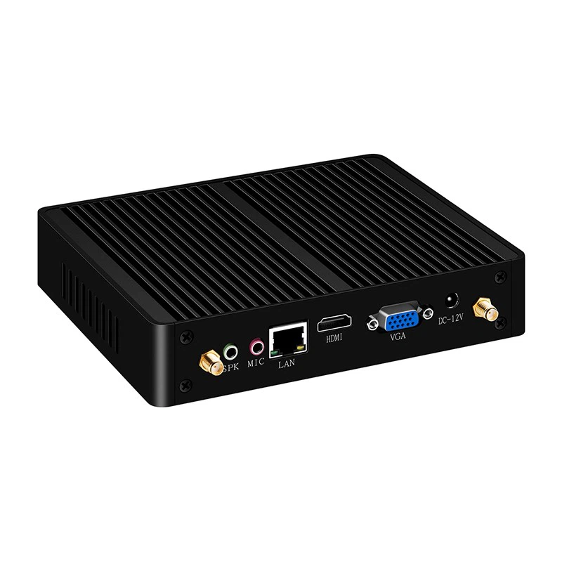 Intel Celeron And Core Fanless Mini PC